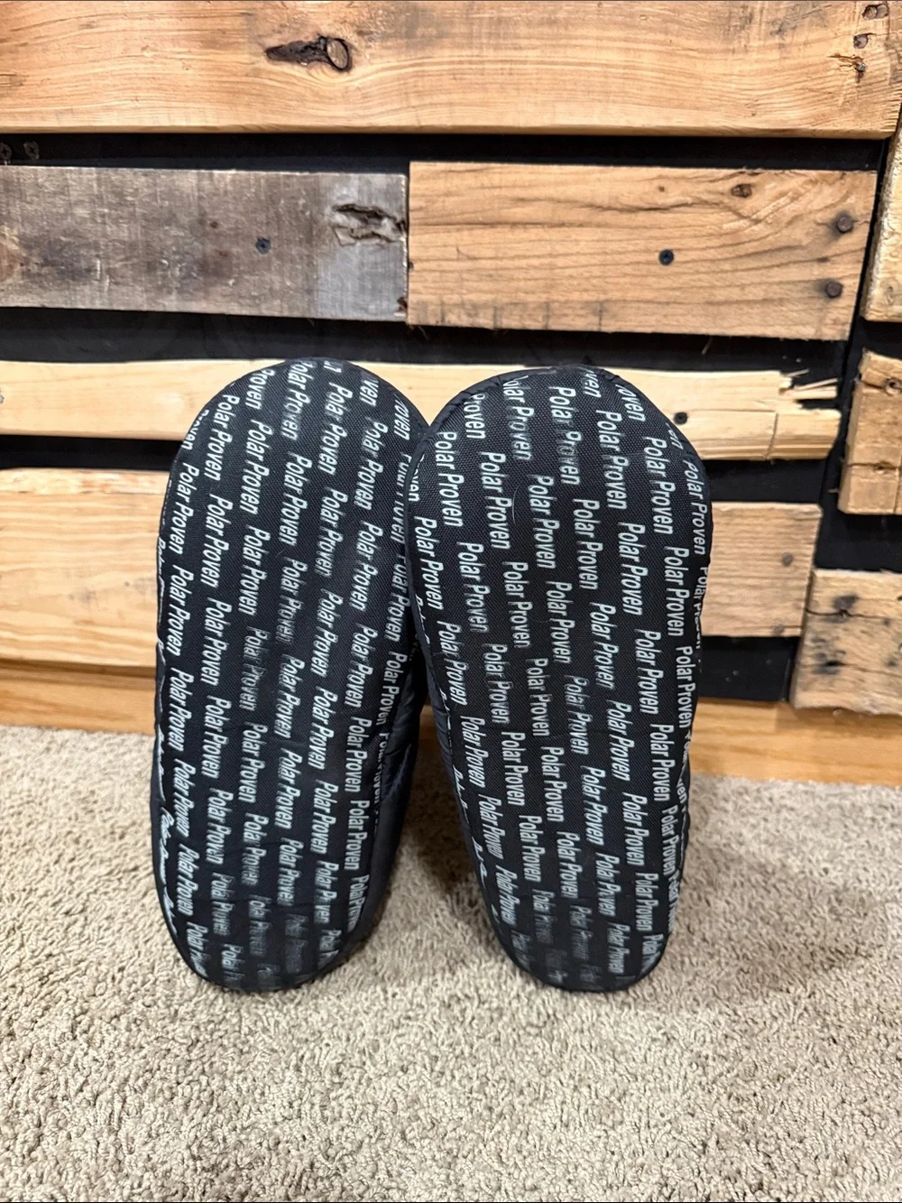 BAFFIN Men’s Black CUSH BOOTY | Unisex Hybrid Slipper Size XXL 11/12